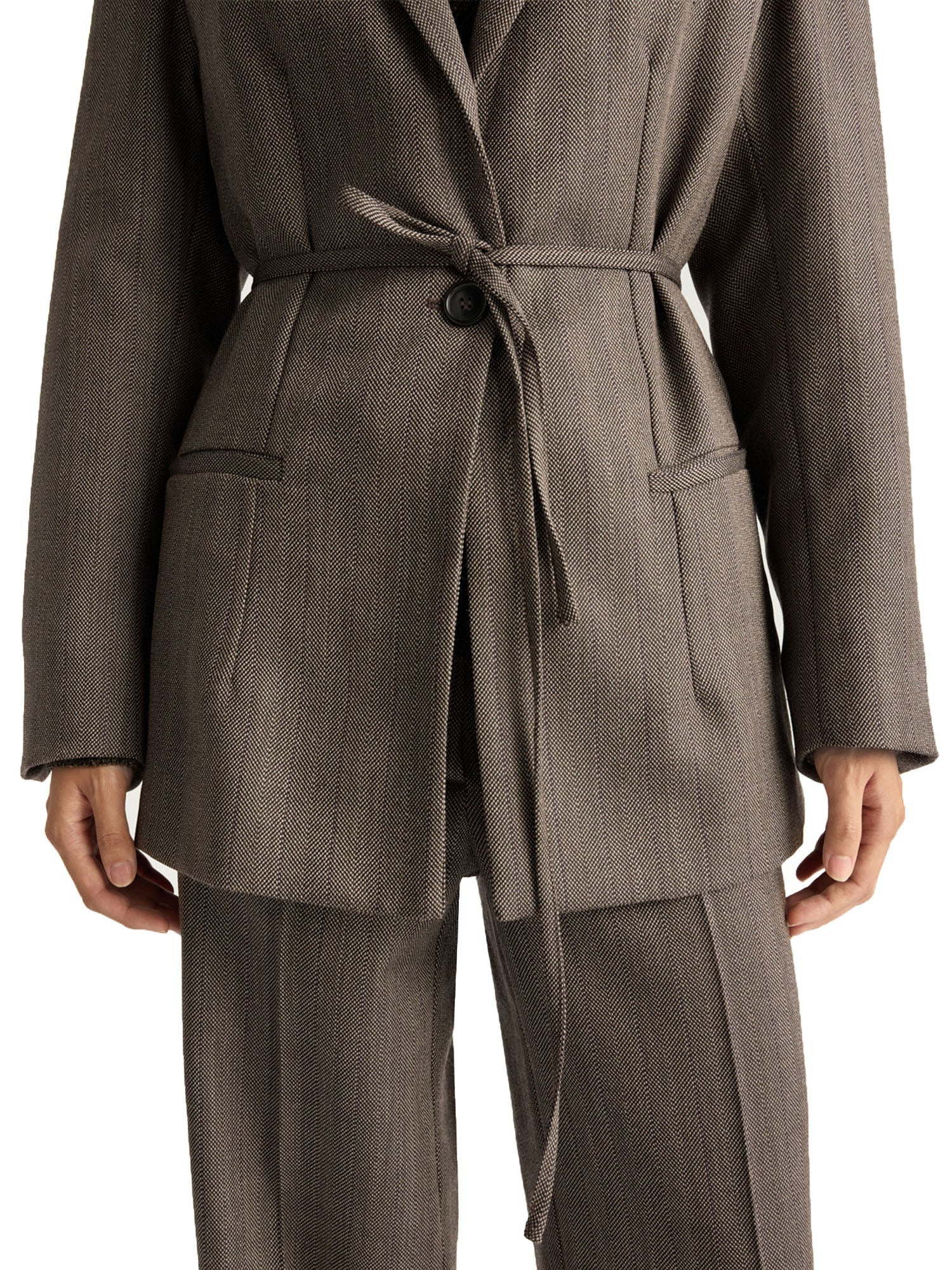 Momonì Fin Jacket Marrone