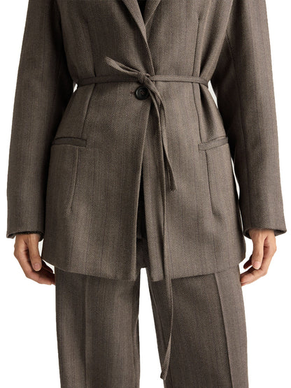 Momonì Fin Jacket Marrone