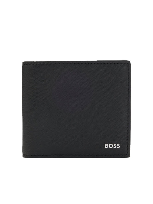 Boss Zair 4cc Coin Portafoglio Nero