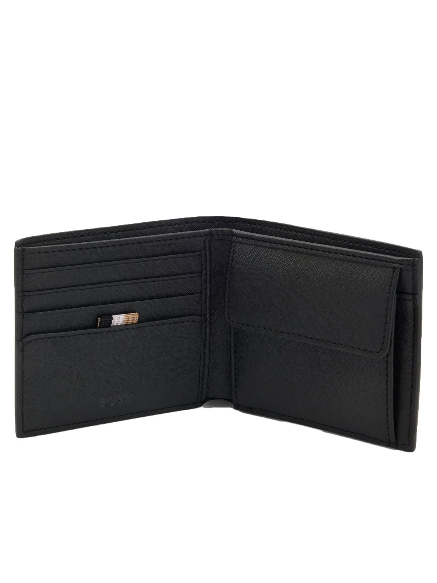 Boss Zair 4cc Coin Portafoglio Nero