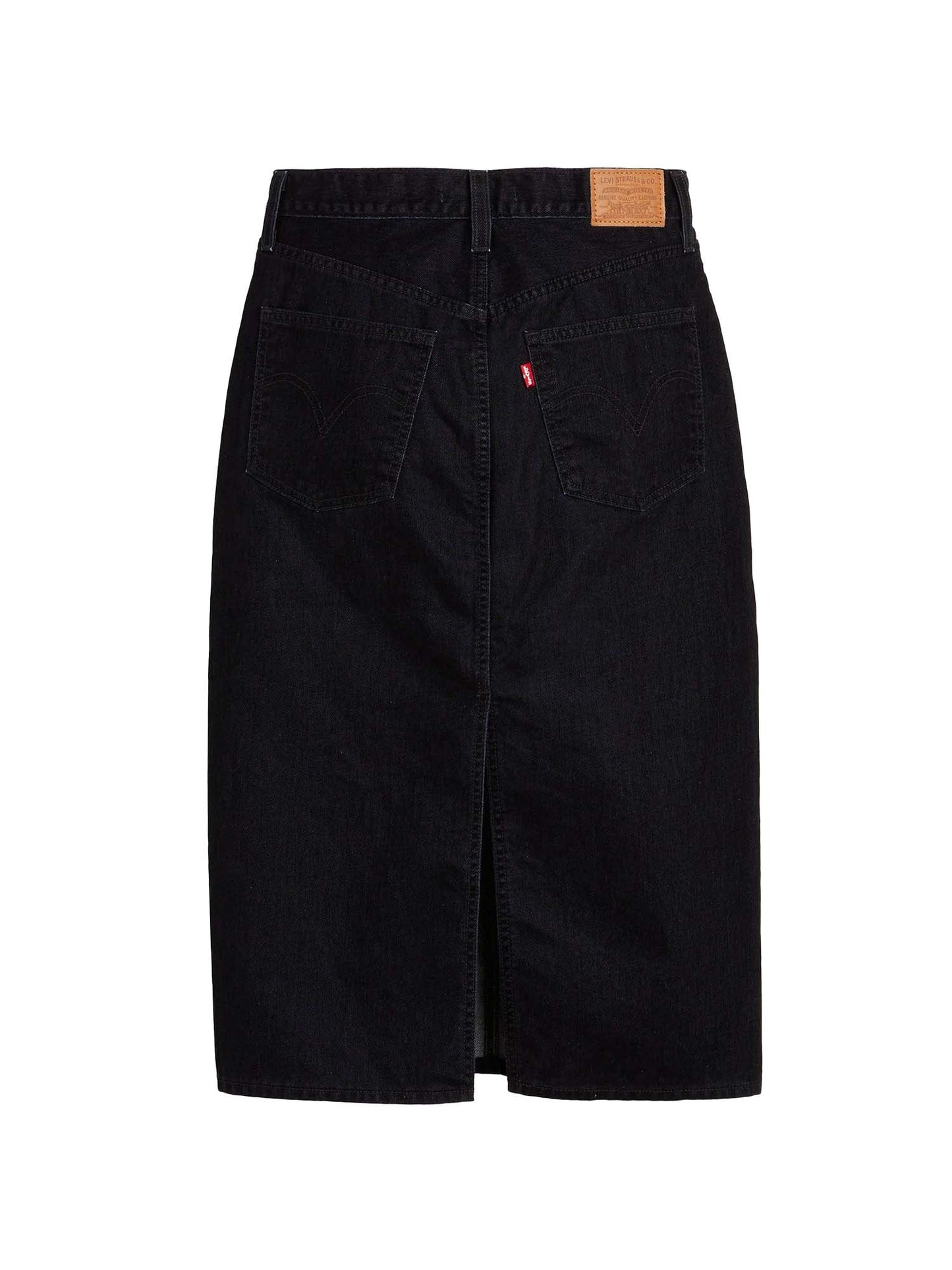 Levi's® Gonna con spacco a vita alta Blu