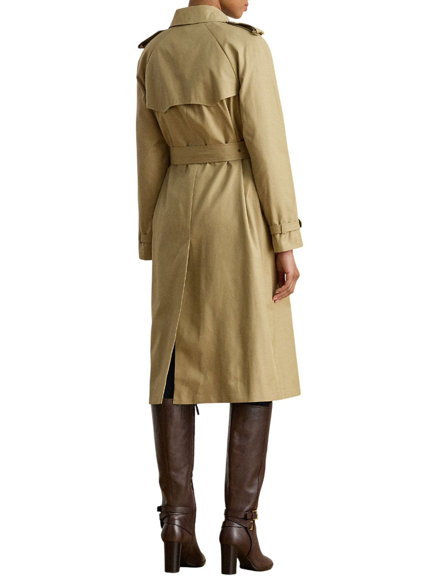 Lauren Ralph Lauren Trench Coat Doppiopetto Beige