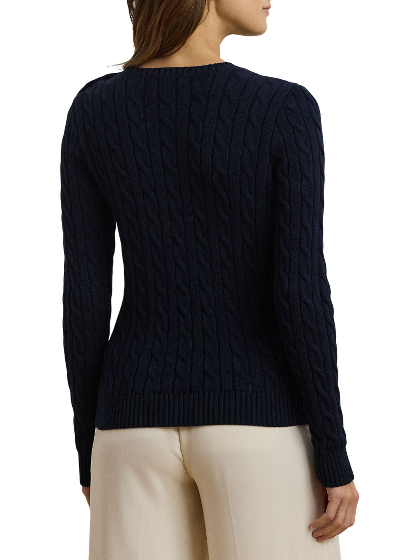 Lauren Ralph Lauren Montiva Long Sleeve Pullover Blu