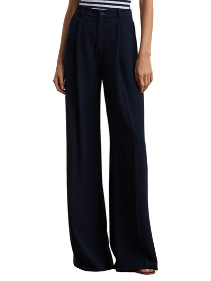 Ralph Lauren Kirahn Full Lenght Pleated Blu