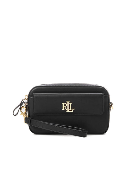 Lauren Ralph Lauren Marcy Wrstlt Pouch Small Nero