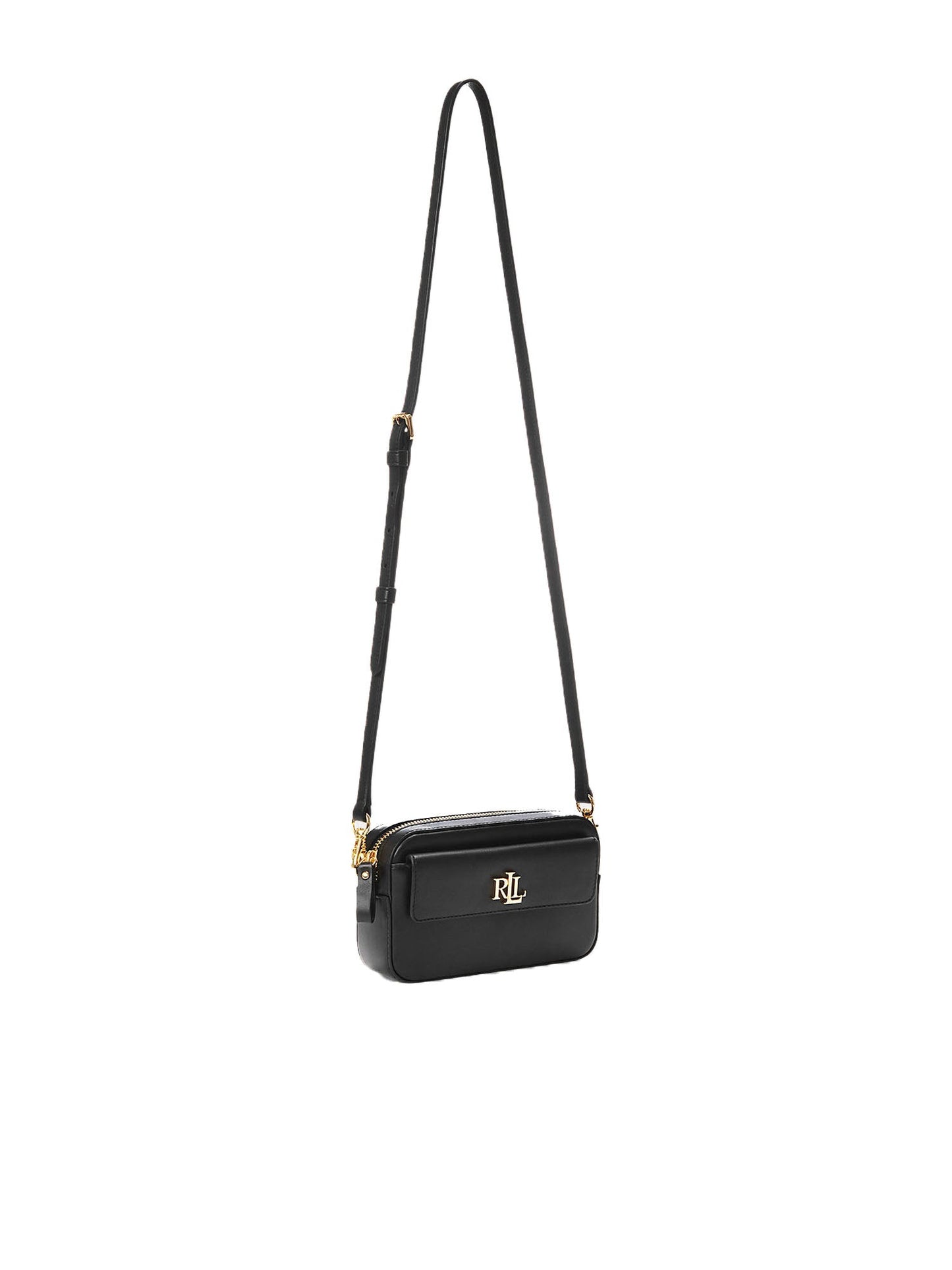 Lauren Ralph Lauren Marcy Wrstlt Pouch Small Nero