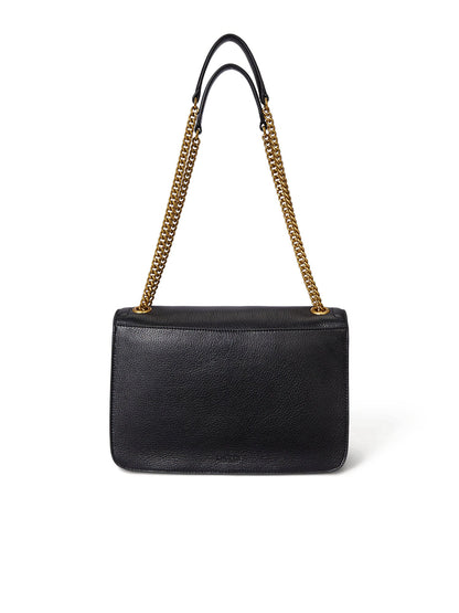 Lauren Ralph Lauren Bradley Md Shoulder Bag Medium Nero