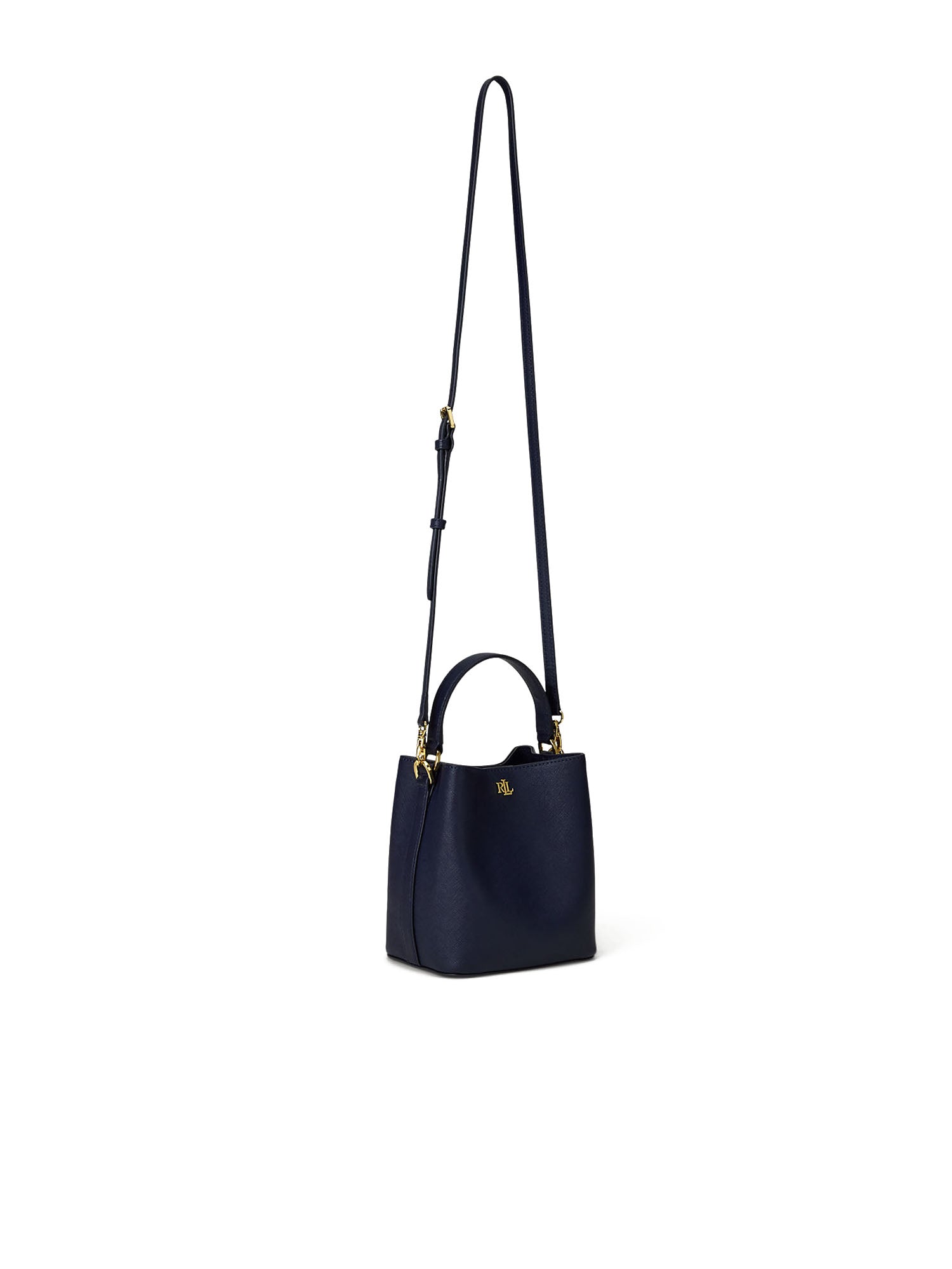 Lauren Ralph Lauren Reese Sm Bkt Bucket Bag Small Blu