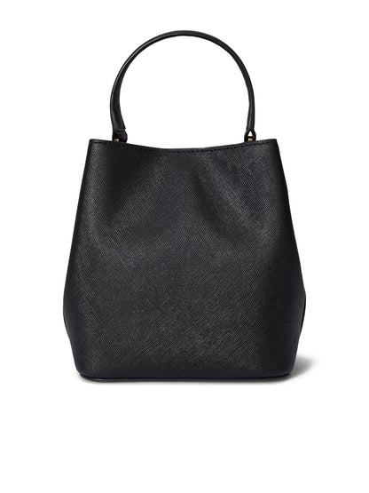 Lauren Ralph Lauren Reese Sm Bkt Bucket Bag Small Nero
