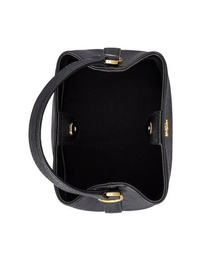 Lauren Ralph Lauren Reese Sm Bkt Bucket Bag Small Nero