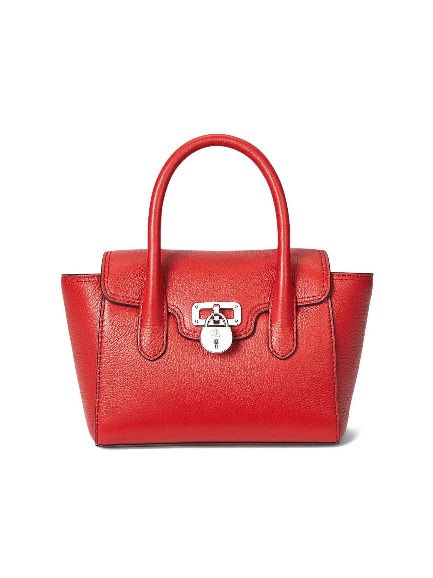 Lauren Ralph Lauren Tnnr Sm Schl Satchel Small Rosso