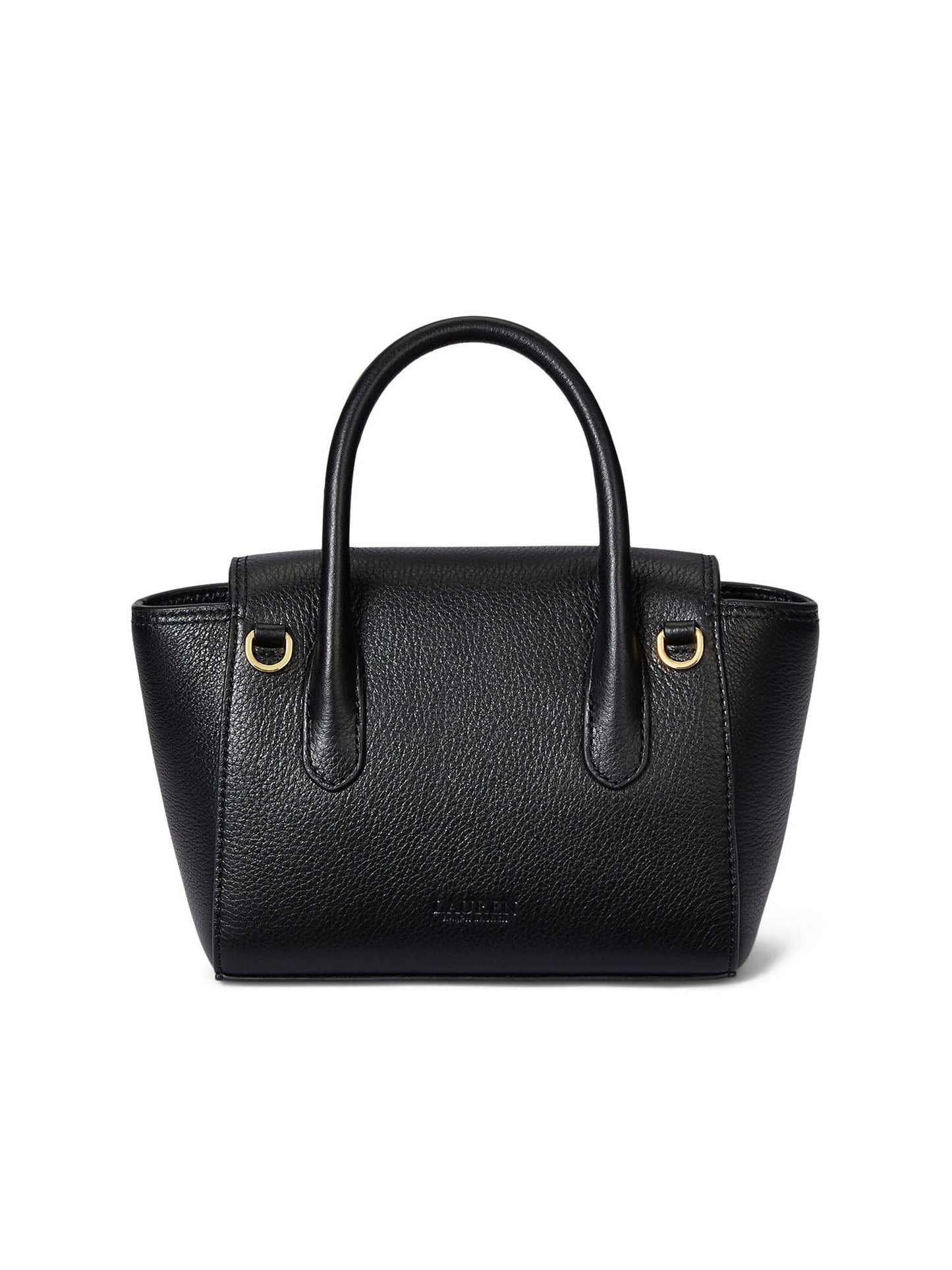 Lauren Ralph Lauren Tnnr Sm Schl Satchel Small Nero