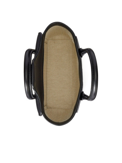 Lauren Ralph Lauren Tnnr Sm Schl Satchel Small Nero