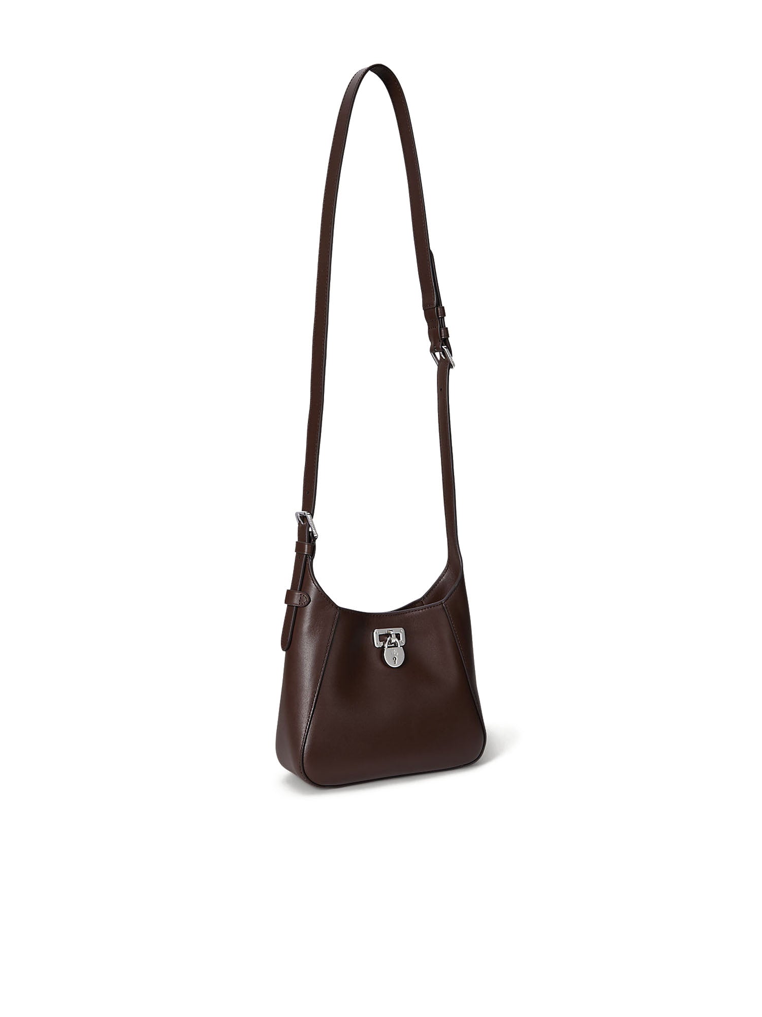 Lauren Ralph Lauren Tanner Sm Sh Shoulder Bag Marrone