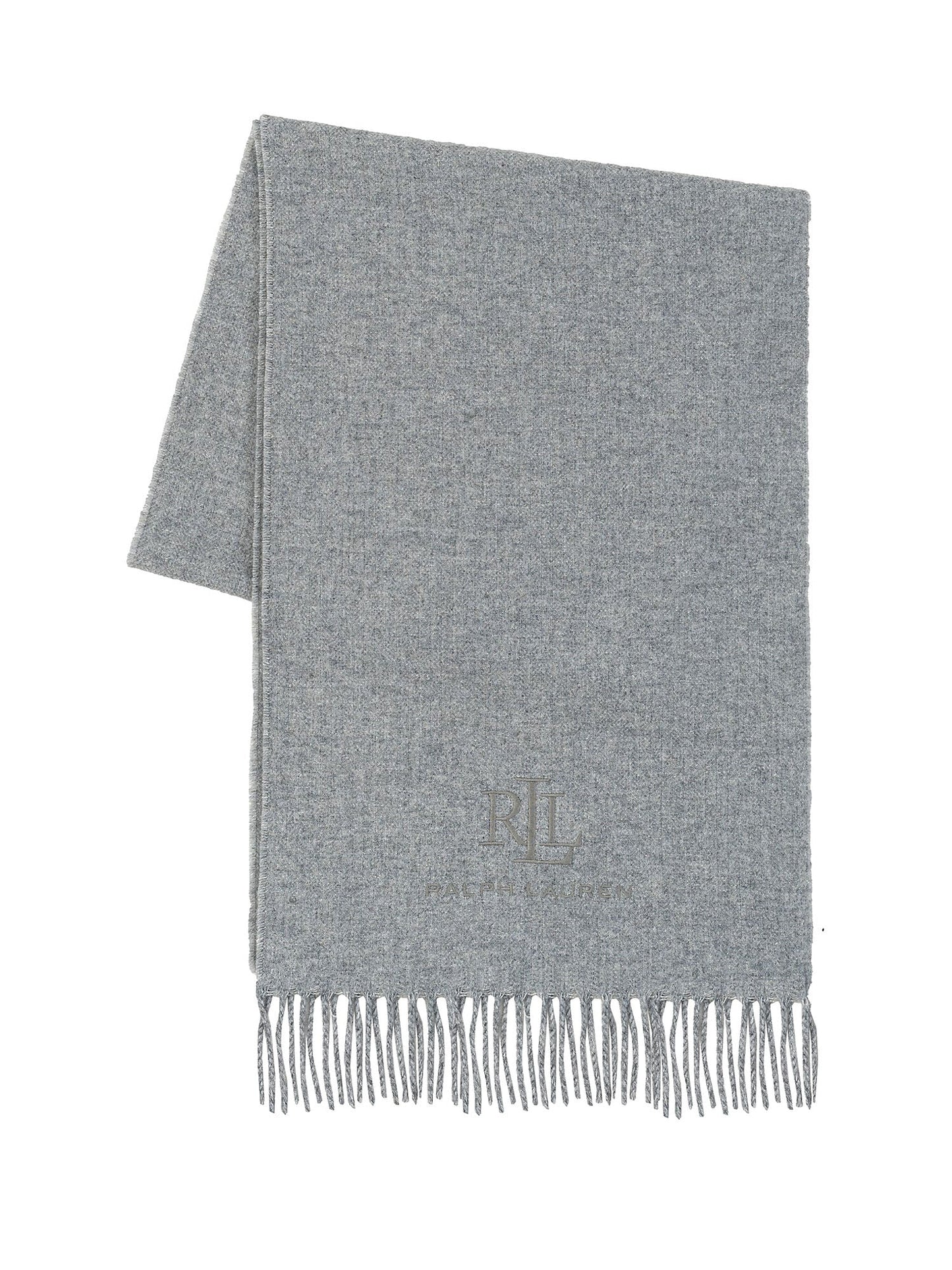 Lauren Ralph Lauren Wl Cshmr Sgn Scarf Grigio