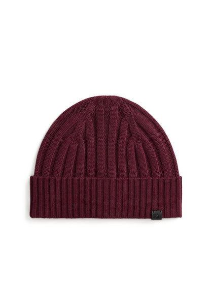 Lauren Ralph Lauren Rib Hat Rosso