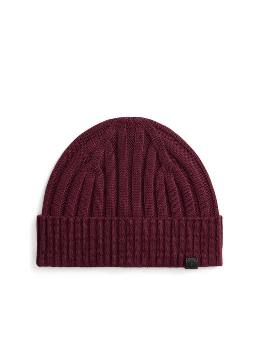 Lauren Ralph Lauren Rib Hat Rosso