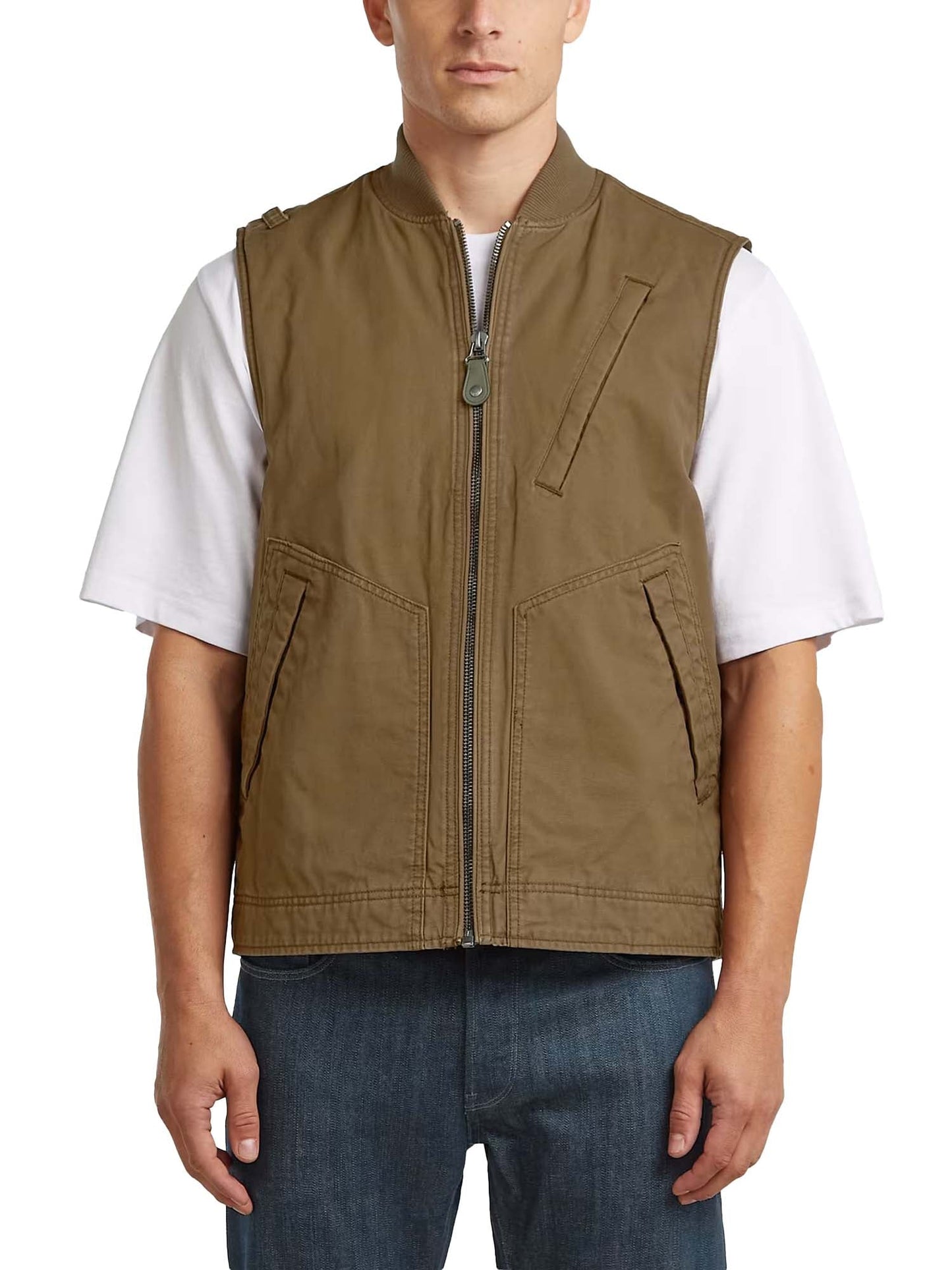 G-star Duty Canvas Vest da uomo Marrone