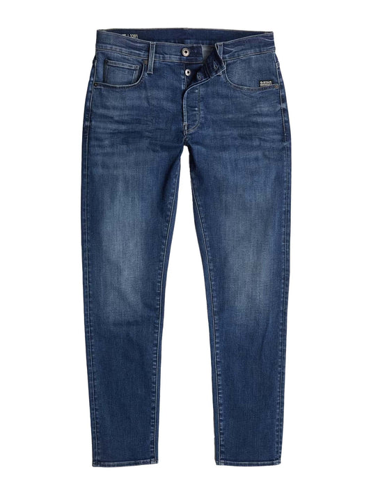 G-star 3301 Slim Jeans da uomo Azzurro