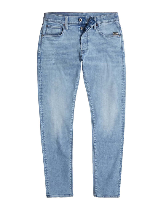 G-star 3301 Slim Jeans da uomo Azzurro