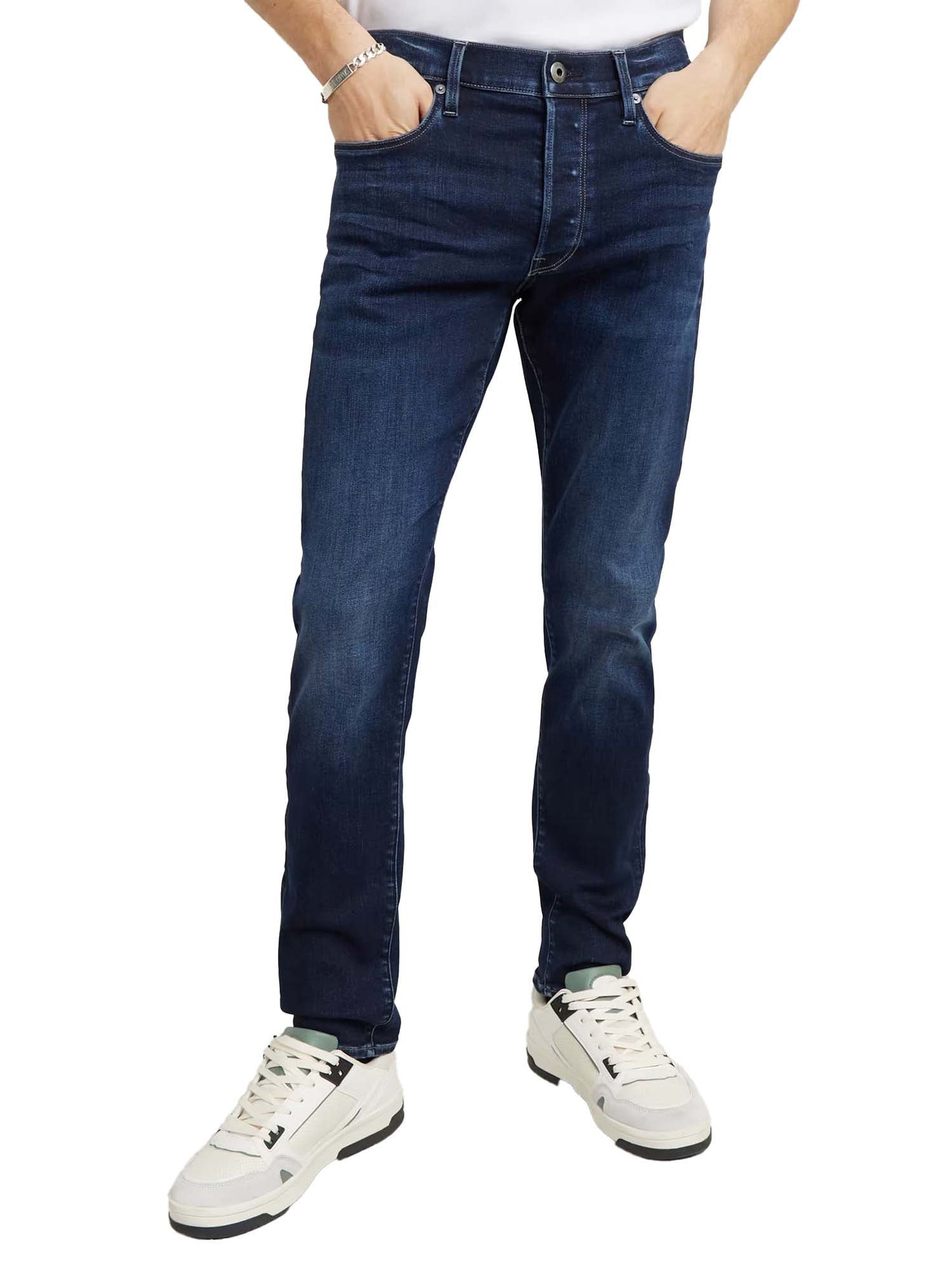G-star 3301 Slim Jeans da uomo Nero
