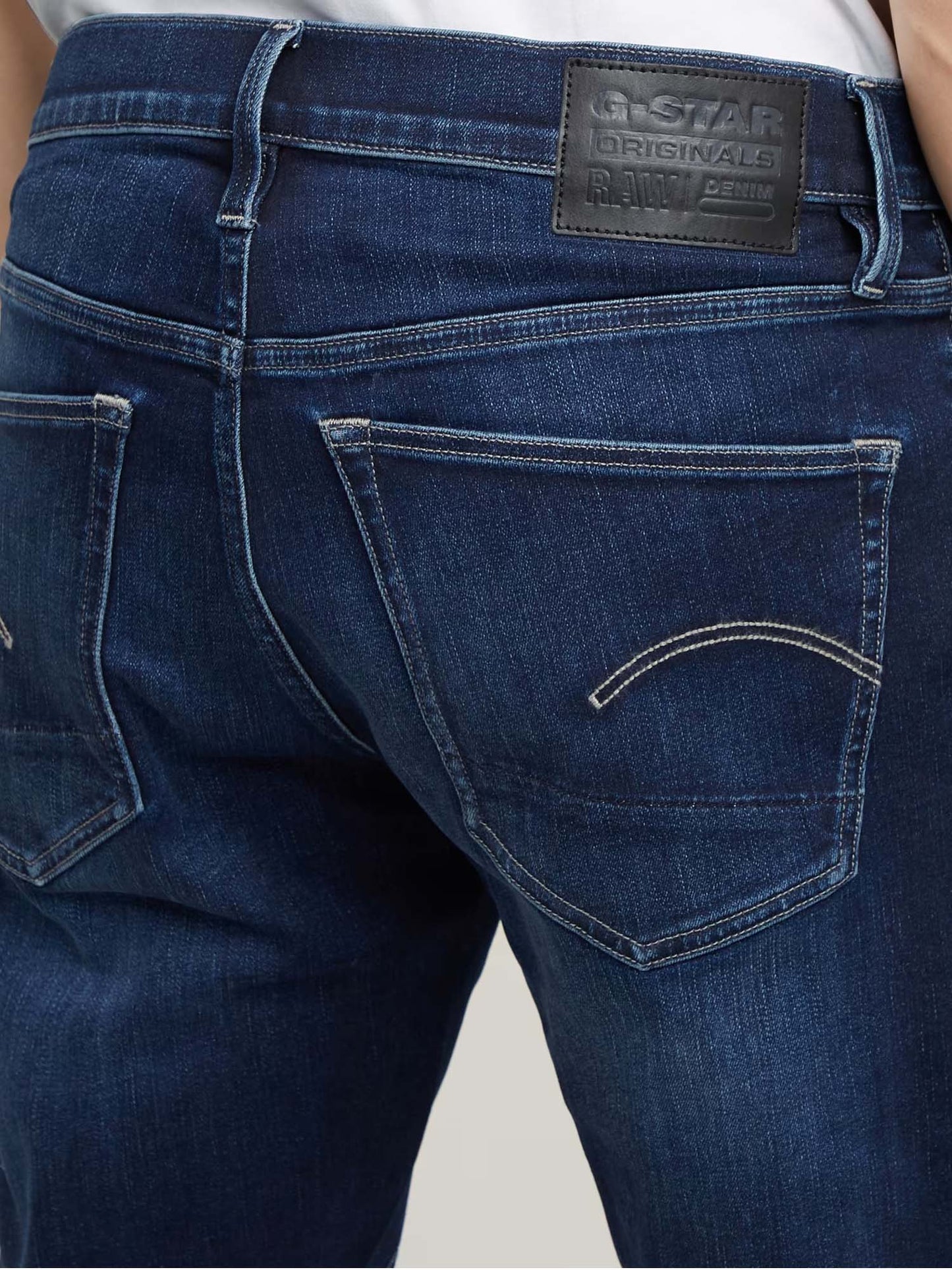 G-star 3301 Slim Jeans da uomo Nero