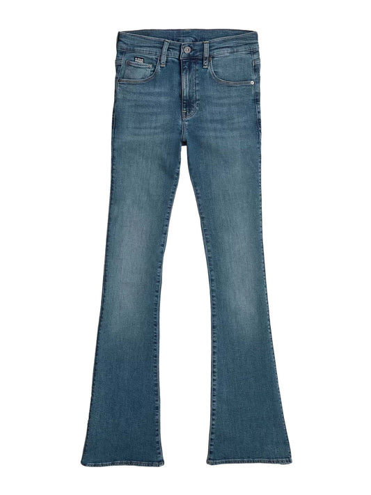 G-star 3301 Flare Jeans da donna Blu