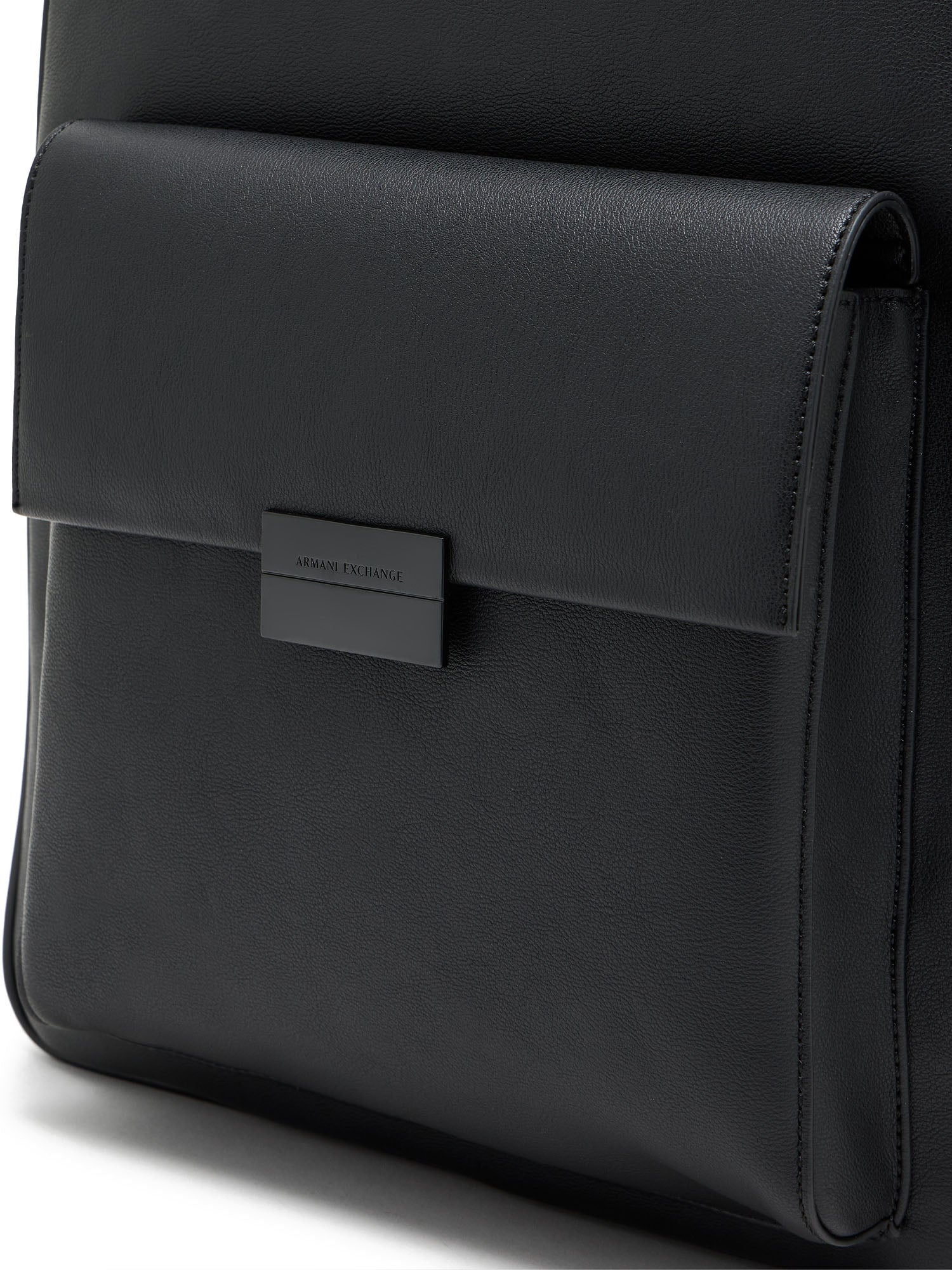 Armani Exchange Zaino In Ecopelle Nero