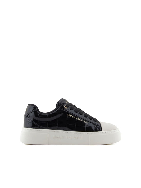 Armani Exchange Sneakers AX Donna Nero