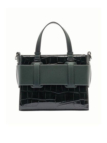 Armani Exchange Coconut Tote Bag Logo Verde
