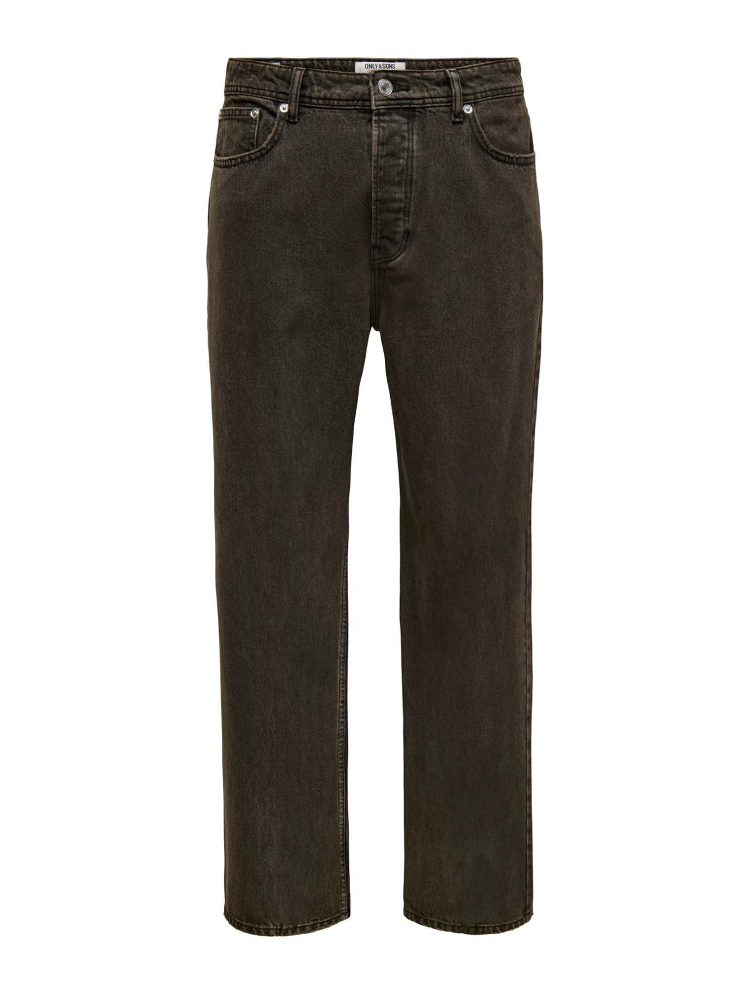 Only & Sons Onsfade Vita Media Loose Fit Jeans Marrone