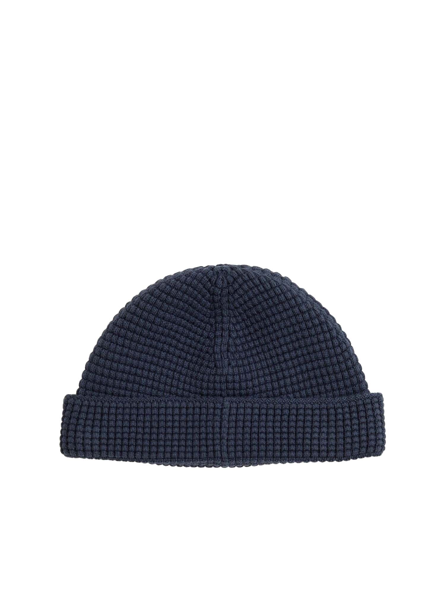 Fred Perry Berretto in maglia goffrata Blu