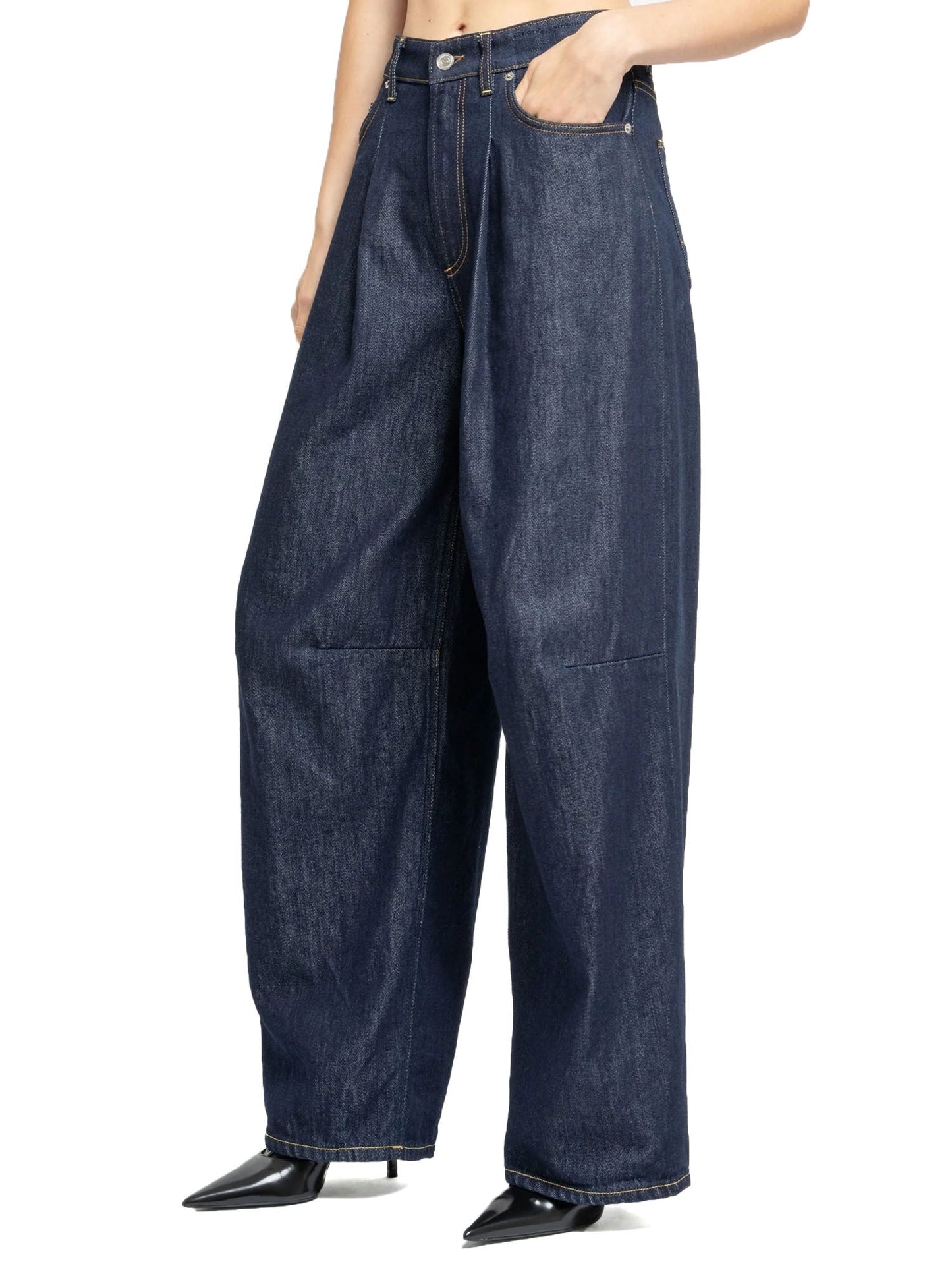 Department Five Mustard Jeans 5 Tasche Blu