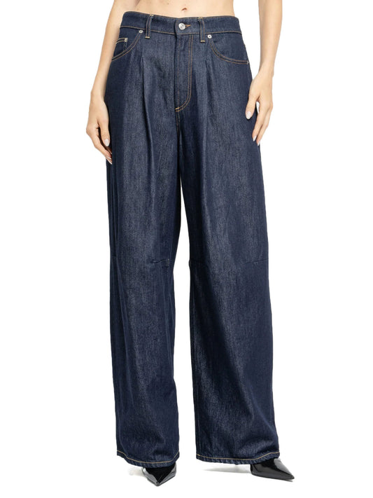 Department Five Mustard Jeans 5 Tasche Blu