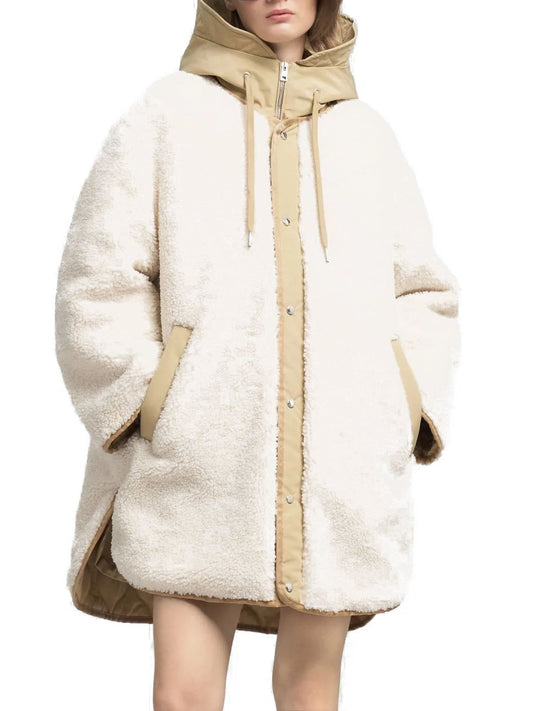 Replay Giubbotto Reversibile Donna Bianco