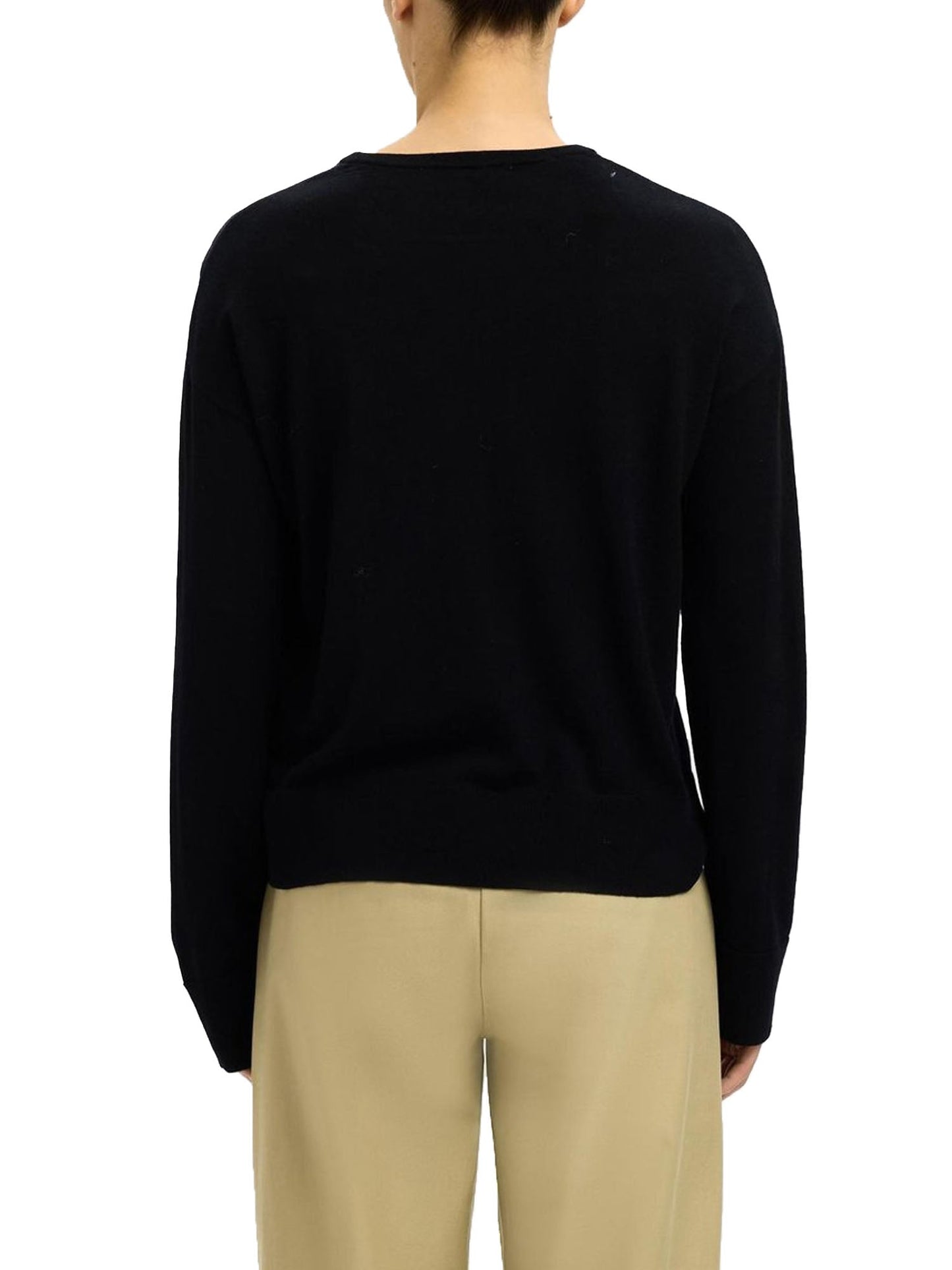 Selected Slfthea Ls Knit Merino Nero