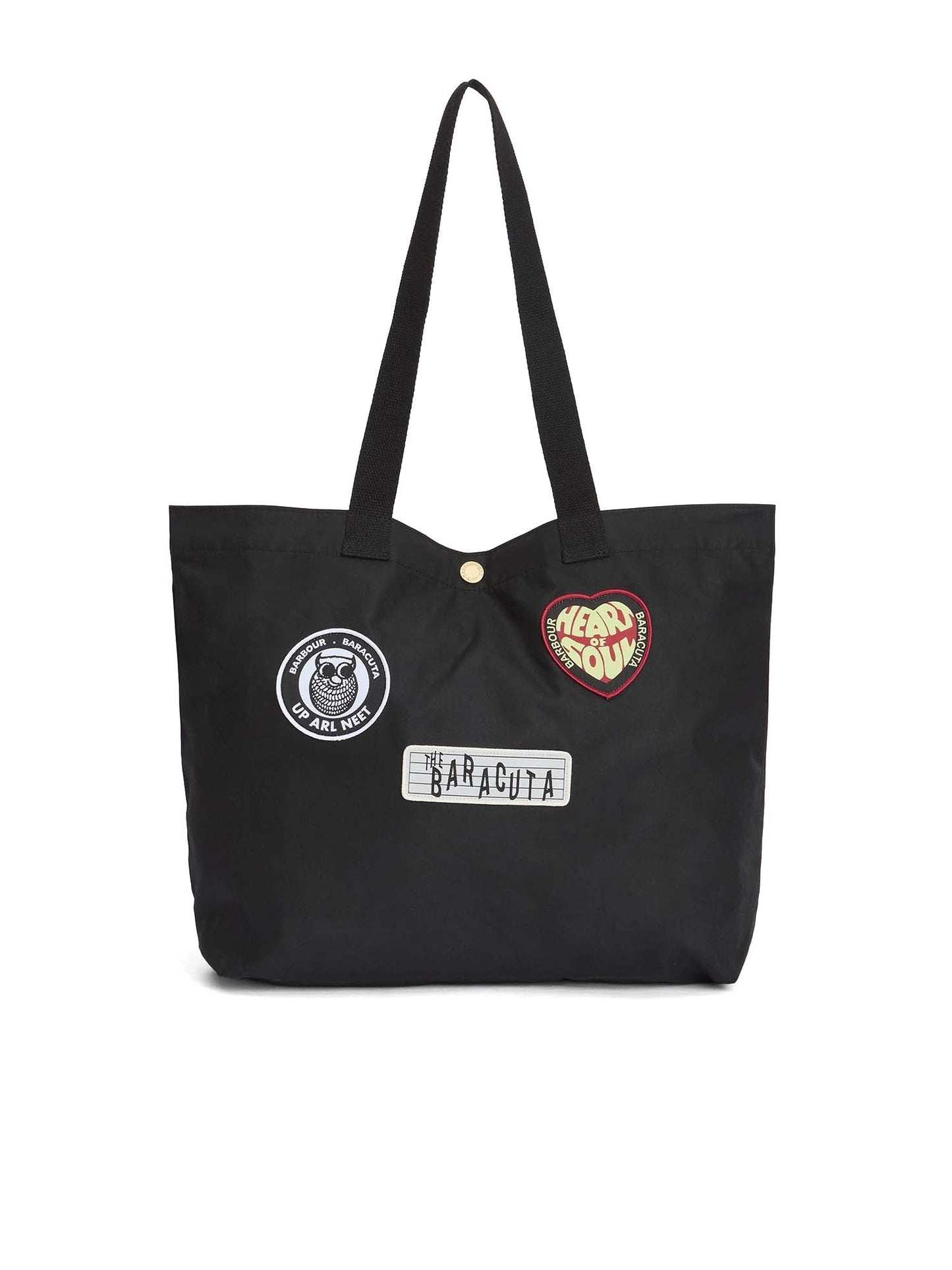 Baracuta Borsa tote Barbour x Baracuta Nero