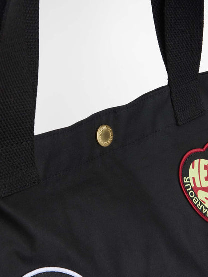 Baracuta Borsa tote Barbour x Baracuta Nero