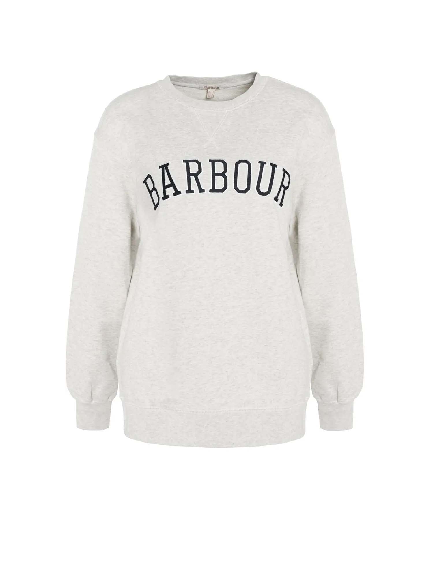 Barbour Felpa Northumberland Bianco