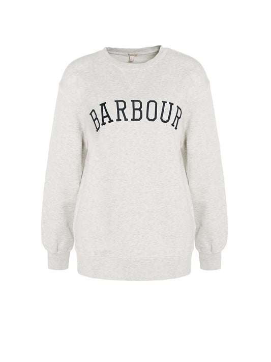 Barbour Felpa Northumberland Bianco