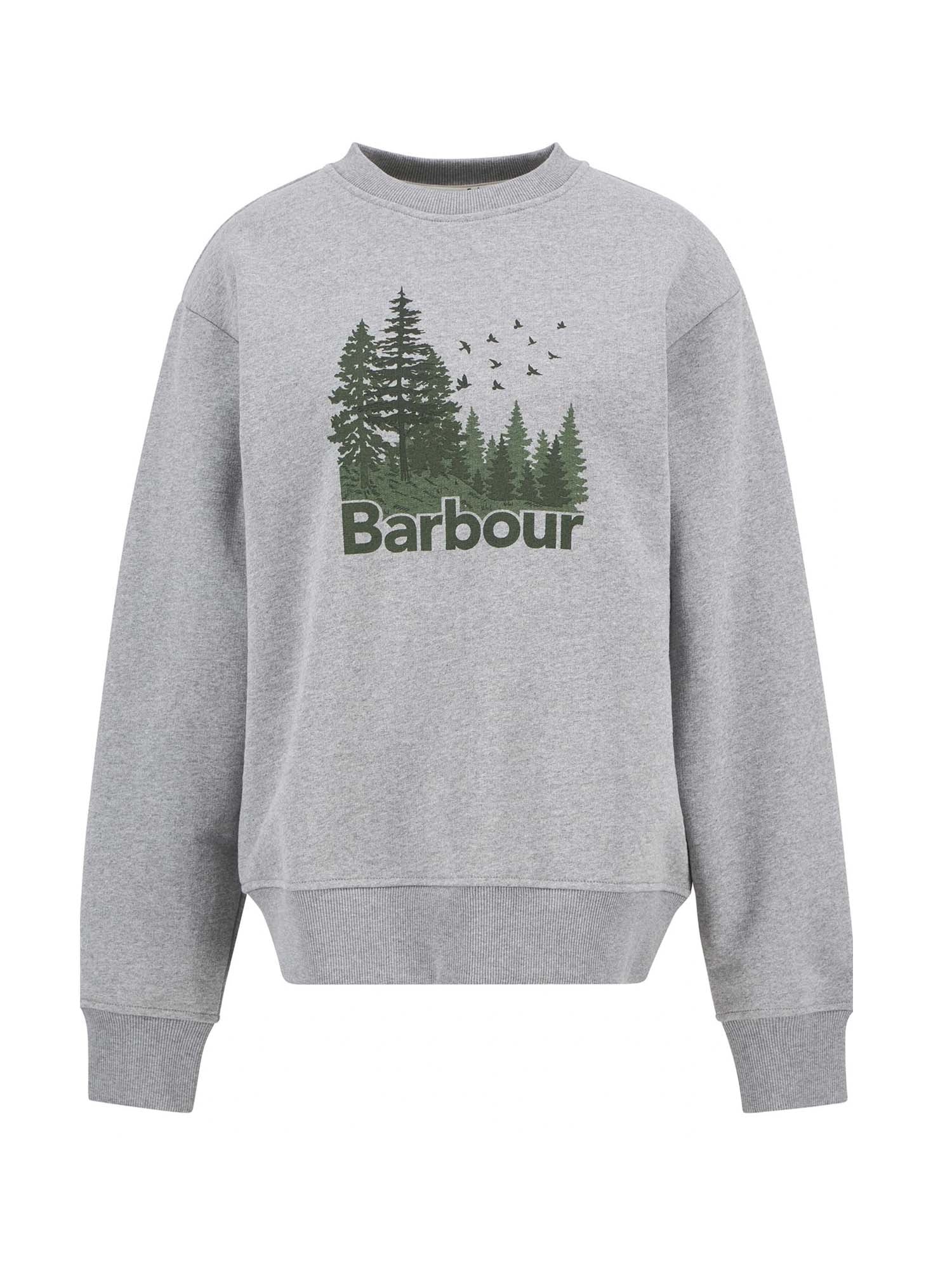 Barbour Felpa Matilda Grigio