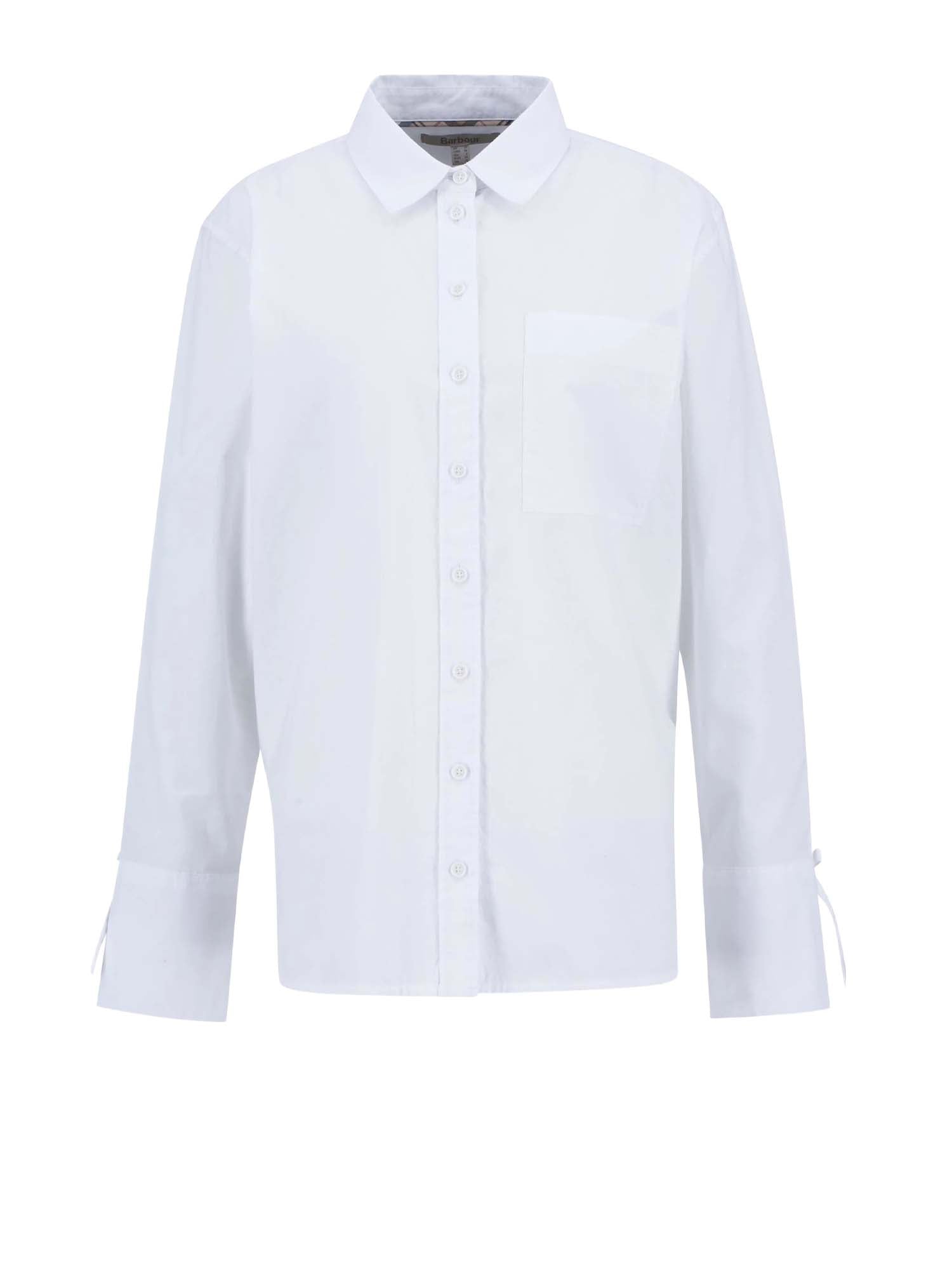 Barbour Camicia comoda Freya Bianco
