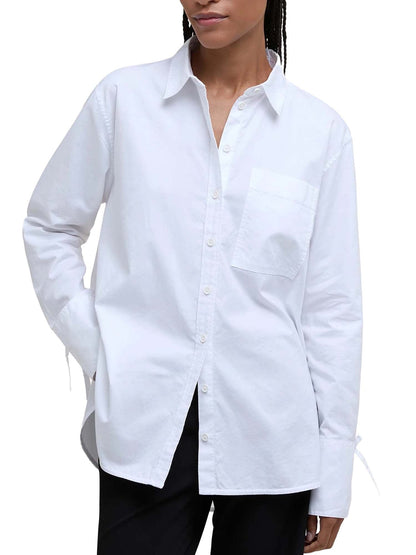Barbour Camicia comoda Freya Bianco