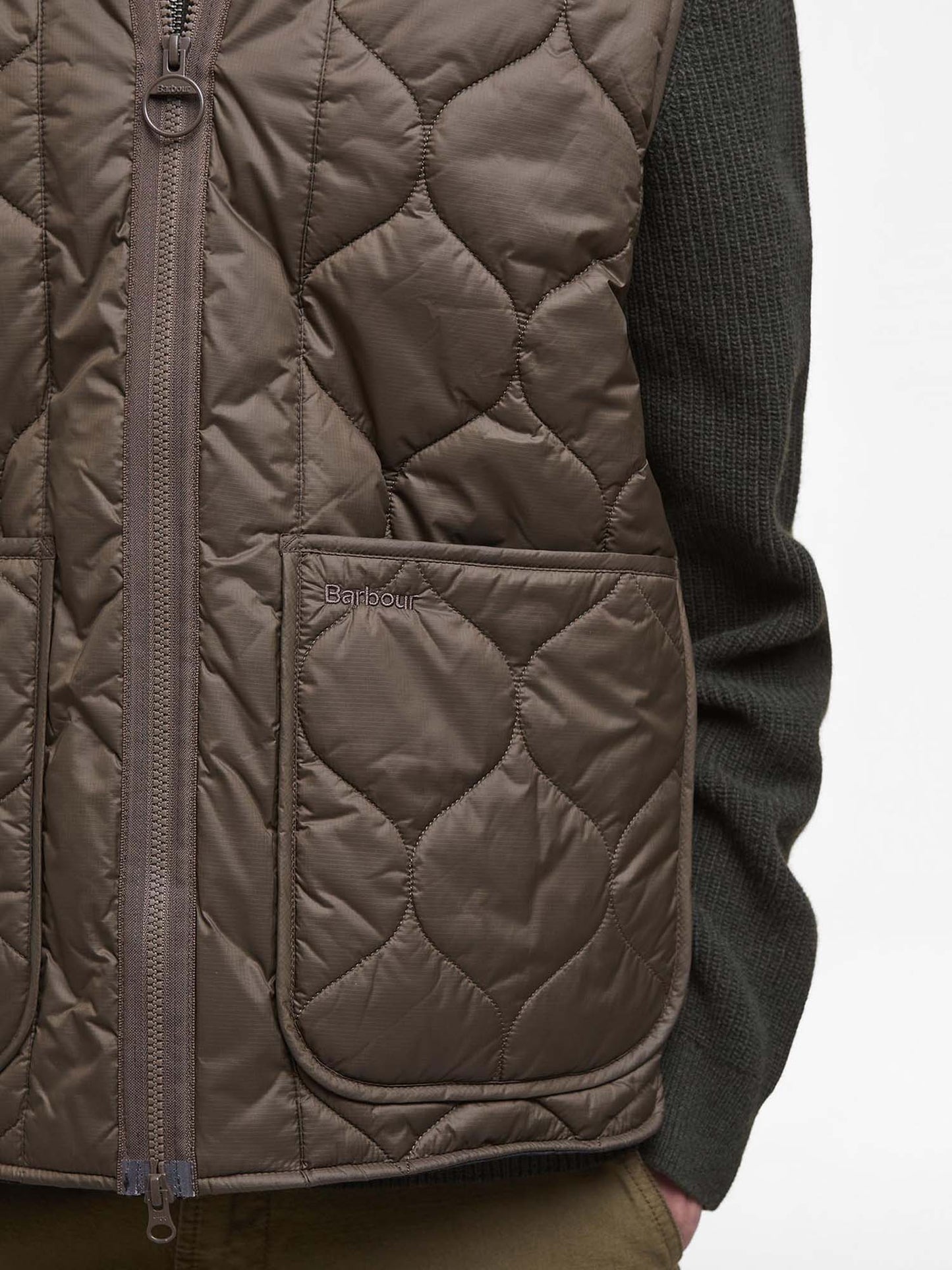 Barbour Gilet Re-Engineered Utility Liddesdale Verde