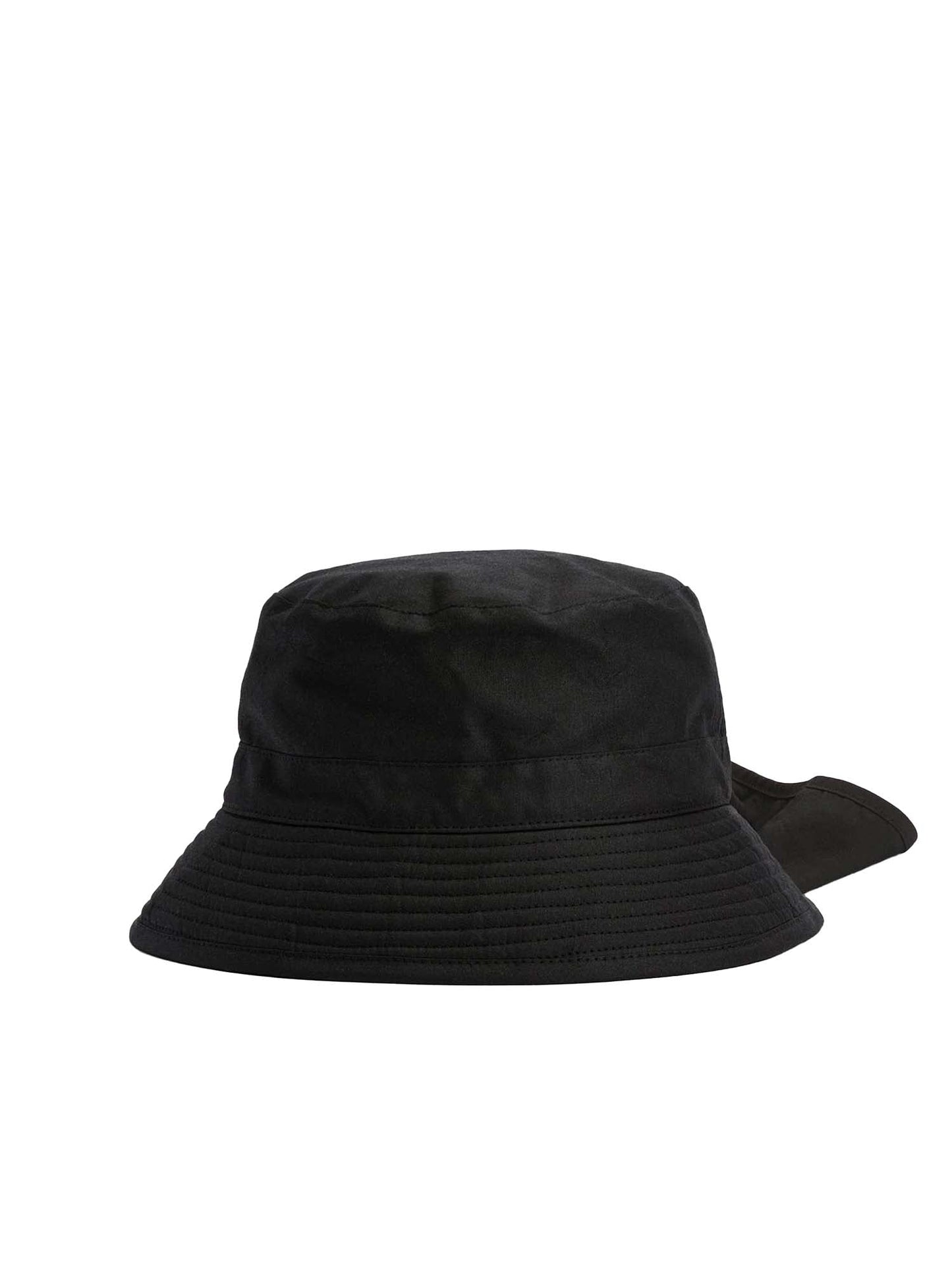 Barbour Cappello da pescatore con mantellina Barbour x Kaptain Sunshine Nero