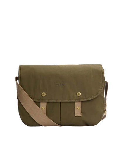 Barbour Borsa a tracolla Transport Riever Verde