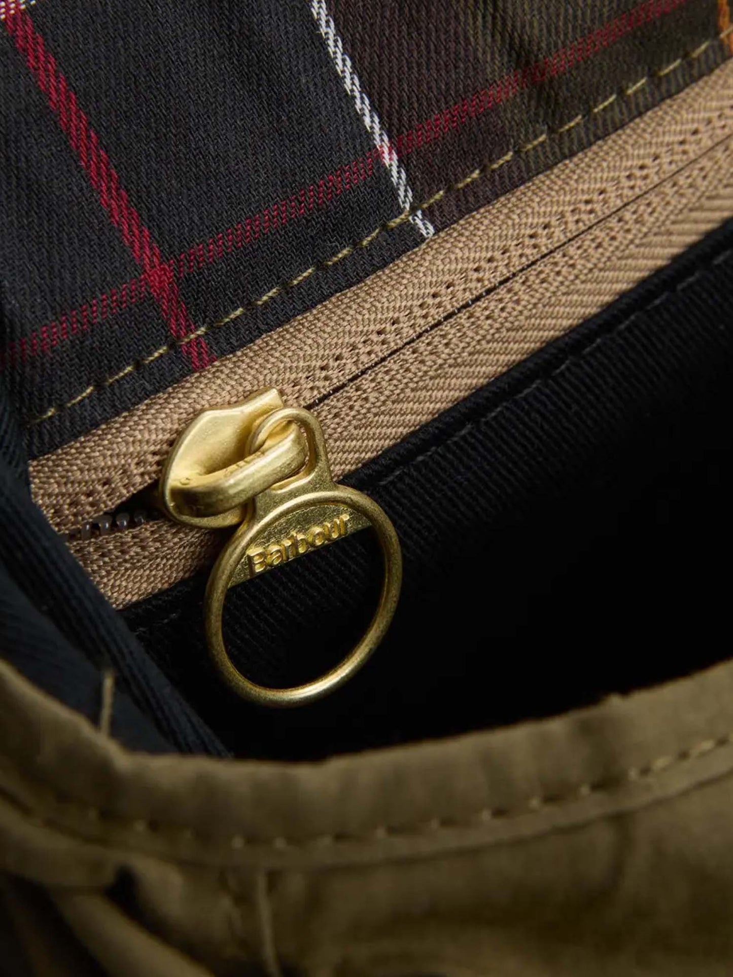 Barbour Borsa a tracolla Transport Riever Verde