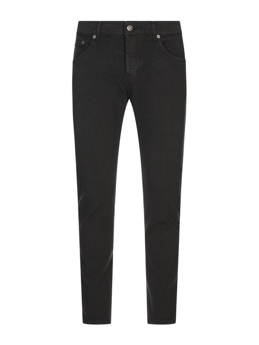 Dondup Pantalone Mius Uomo Nero