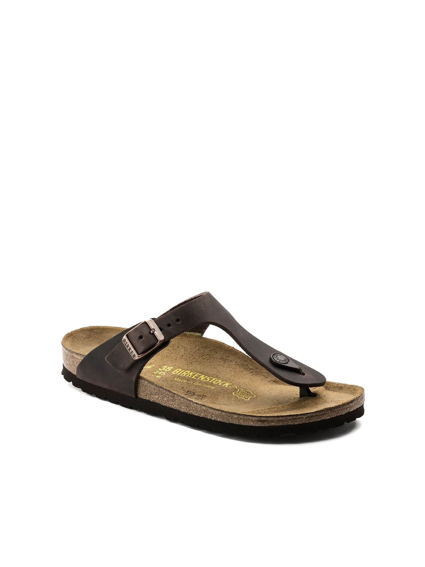 Birkenstock Gizeh (Pelle oliata) Marrone