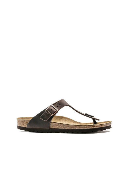 Birkenstock Gizeh (Pelle oliata) Marrone